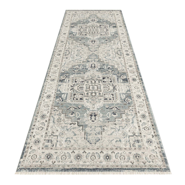 Austin 2201 Lt Blue Hallway Runner