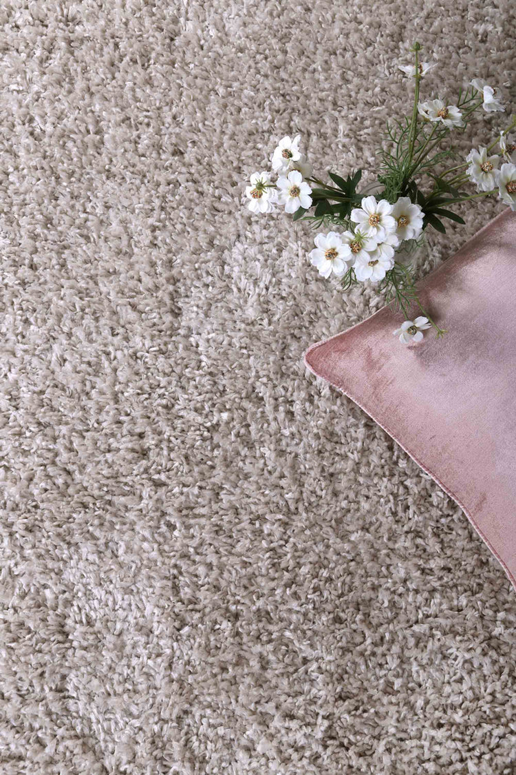 Alpine Shaggy Beige Rug