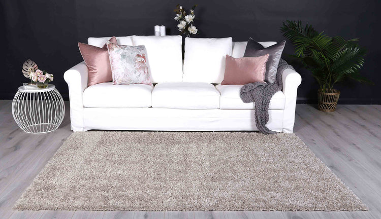 Alpine Shaggy Beige Rug