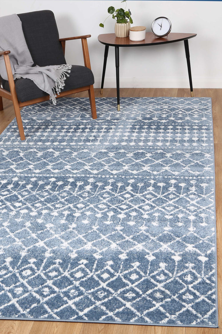 Ermina Tribal Blue Rug