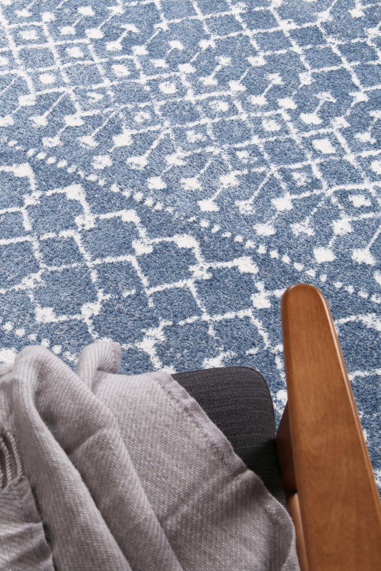 Ermina Tribal Blue Rug