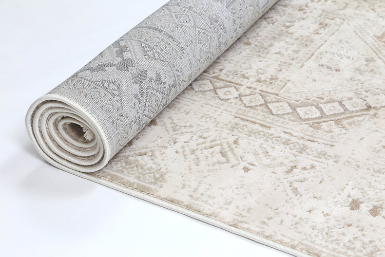 Cordelia Panel Beige Rug