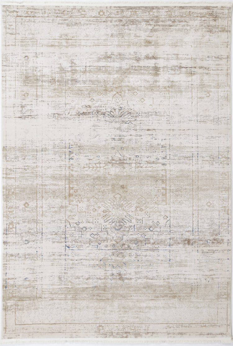 Cordelia Traditional Grey Blue Rug