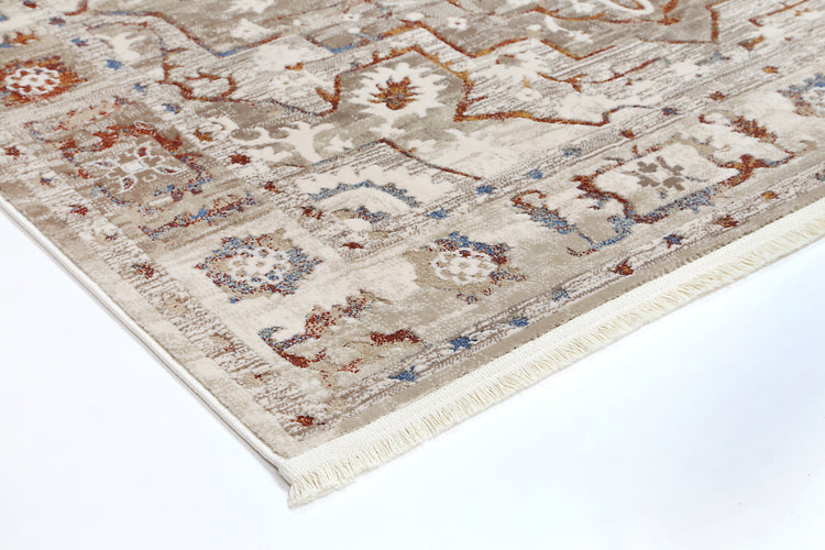 Cordelia Medalion Beige Multi Rug
