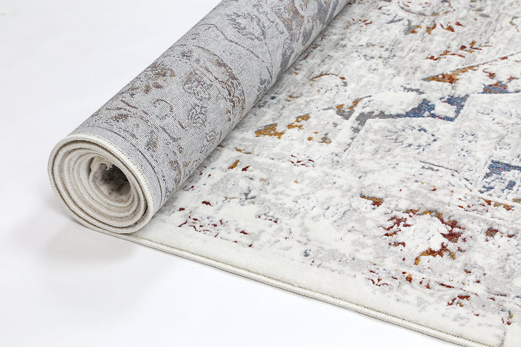Cordelia Classic Vintage Grey Multi Rug