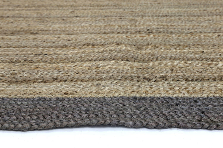 Hampton Beige Border Jute Rug