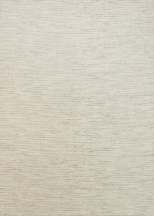 Scandi Beige Reversible Wool Rug