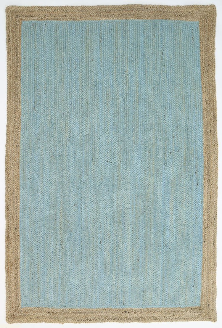 Hampton Blue Centre Jute Rug