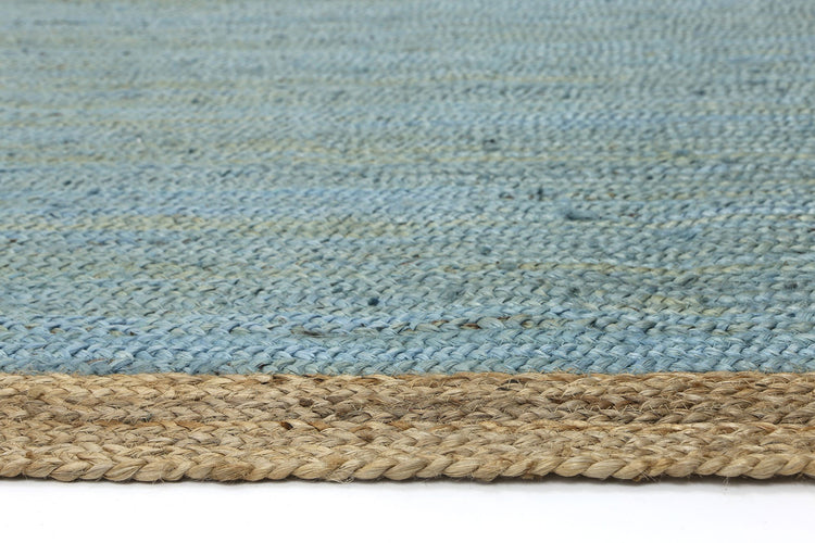 Hampton Blue Centre Jute Rug