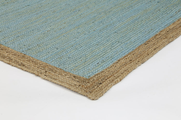 Hampton Blue Centre Jute Rug