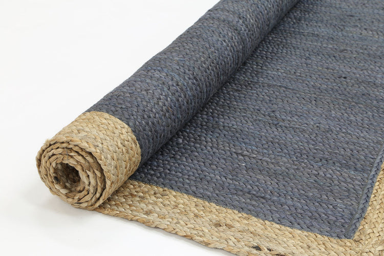 Hampton Grey Centre Jute Rug
