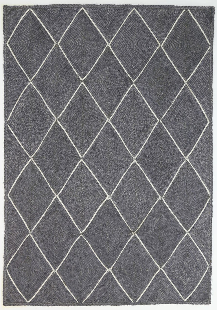 Artisan Grey Natural Diamond Rug