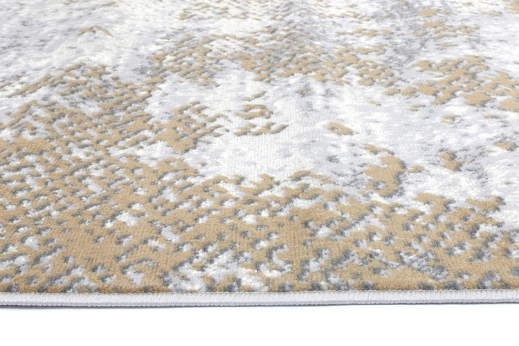 Allure Modern Abstract Beige Rug