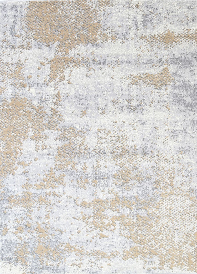 Allure Modern Abstract Beige Rug