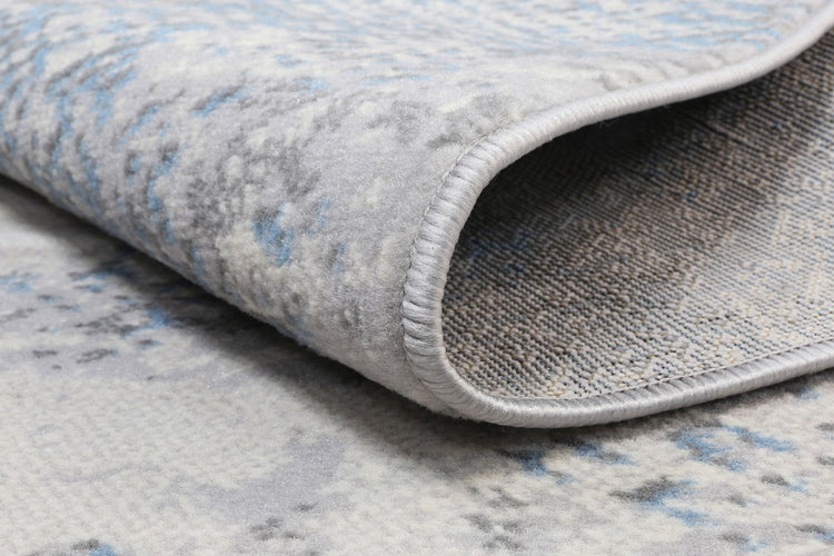 Allure Modern Abstract Blue Rug