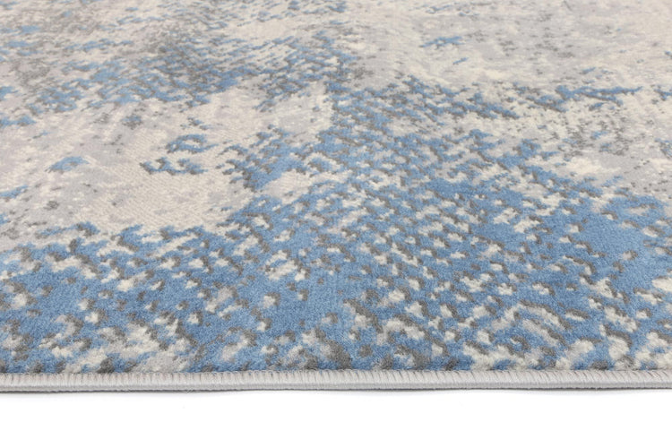 Allure Modern Abstract Blue Rug