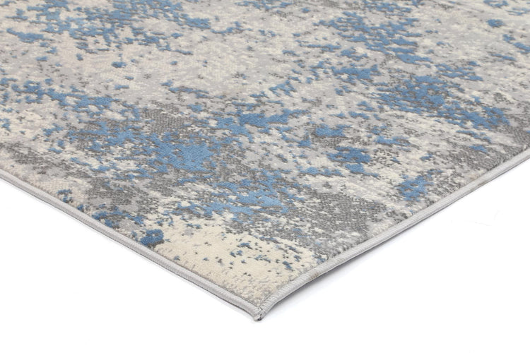 Allure Modern Abstract Blue Rug