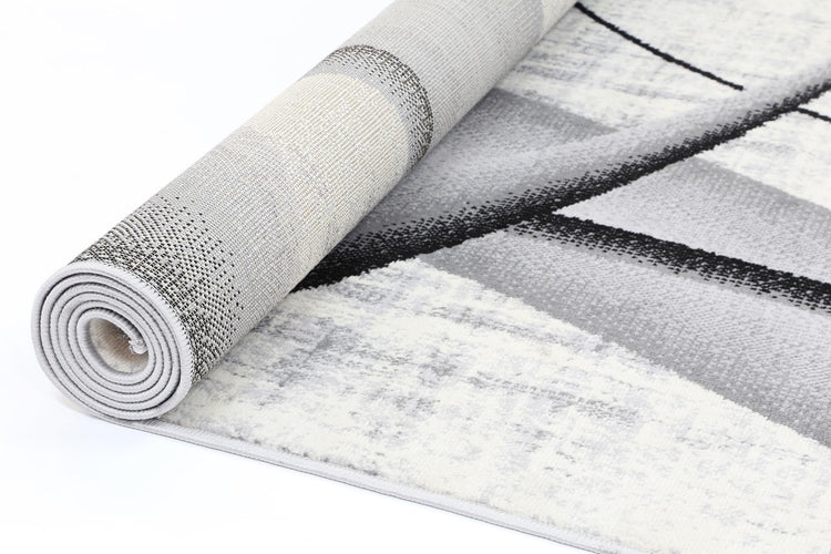 Allure Modern Artistic Blue Rug
