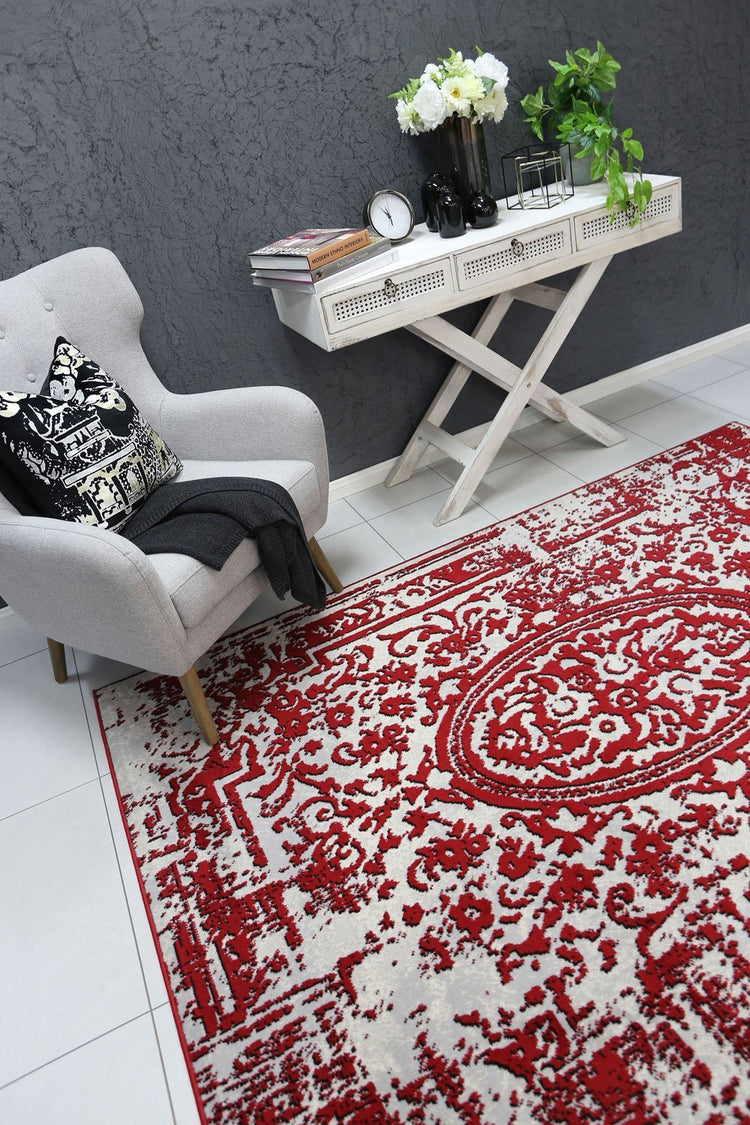 Allure Classic Vintage Red Rug
