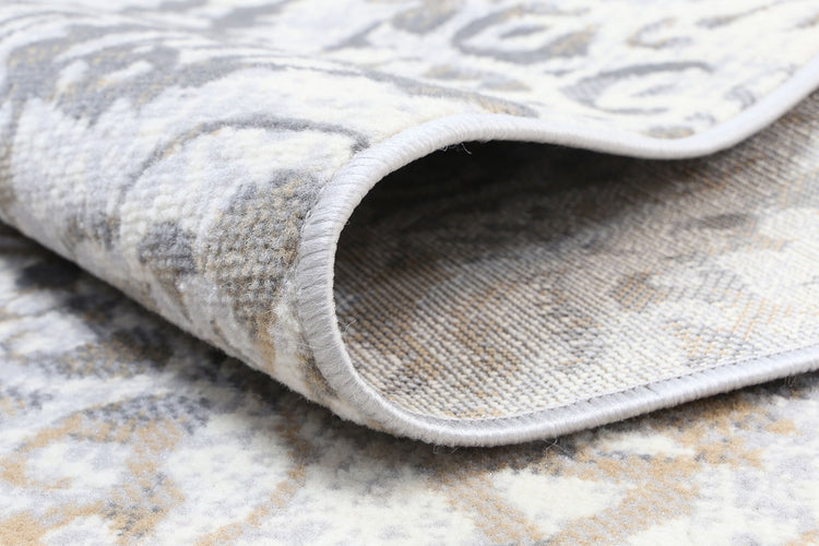 Allure Distressed Classic Beige Grey Rug