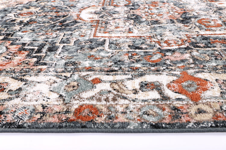 Anatolia Traditional Charcoal Rug
