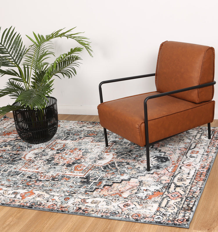 Anatolia Traditional Charcoal Rug