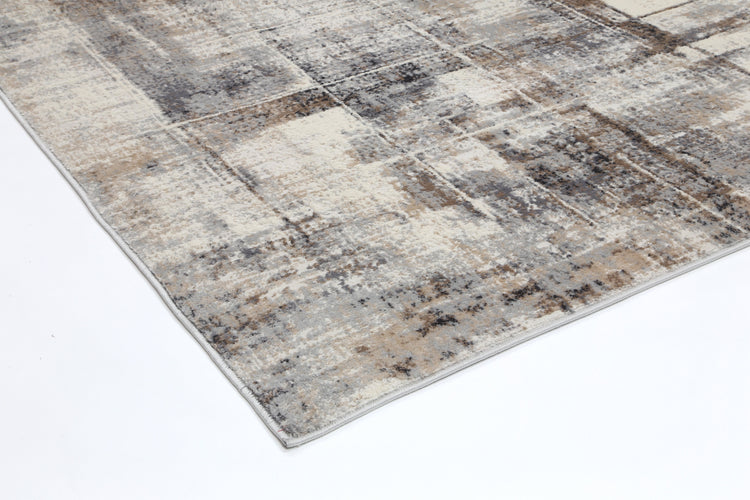 Amelia Beige Grey Modern Rug