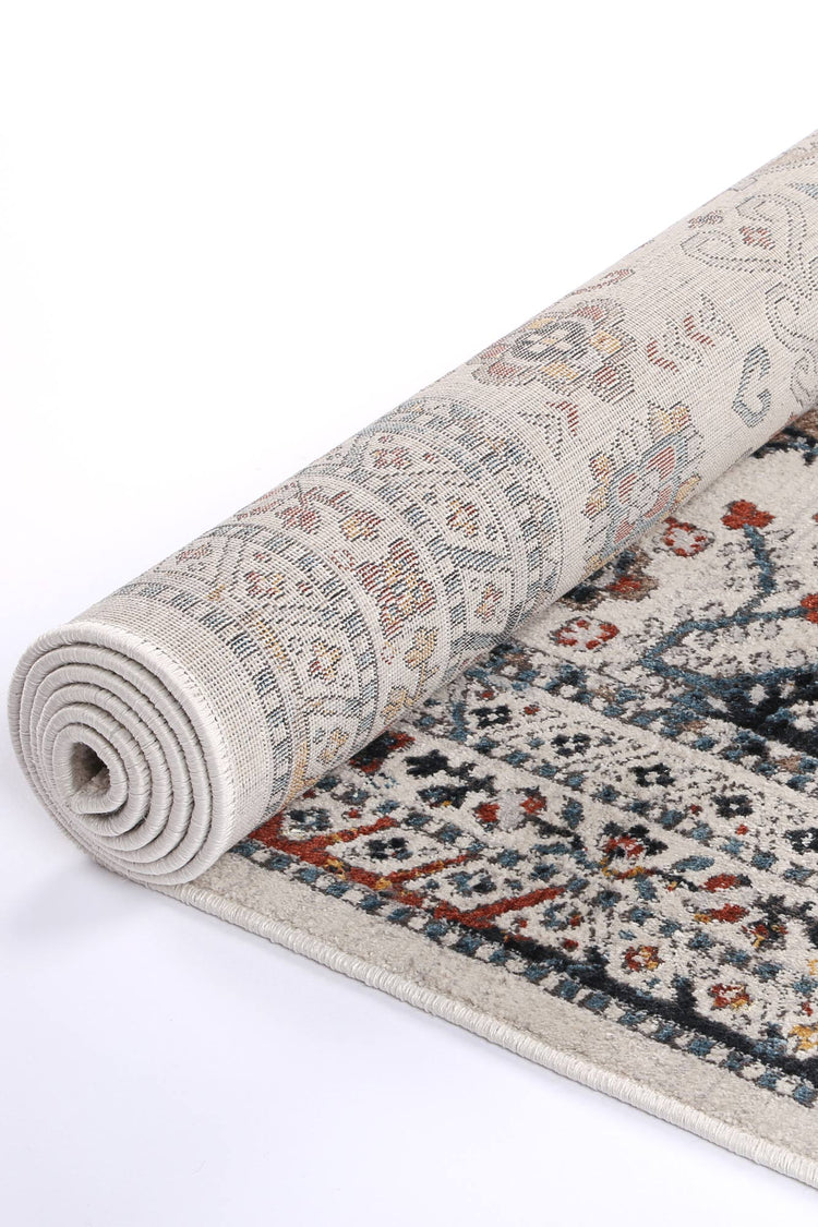 Talulla Oriental Multi Cream Rug