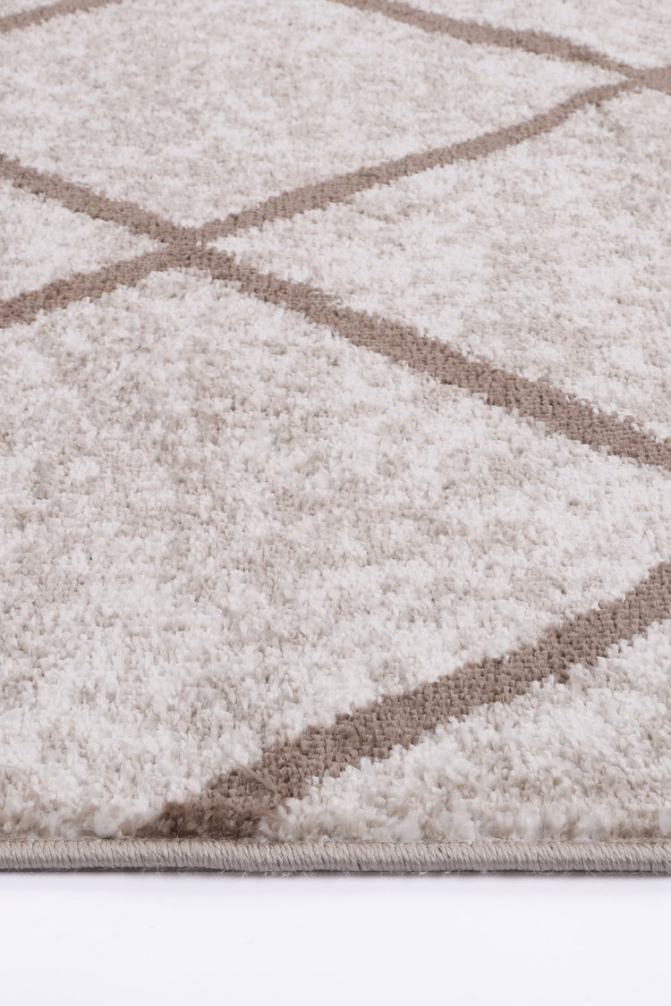 Windjana Diamond Latte Rug