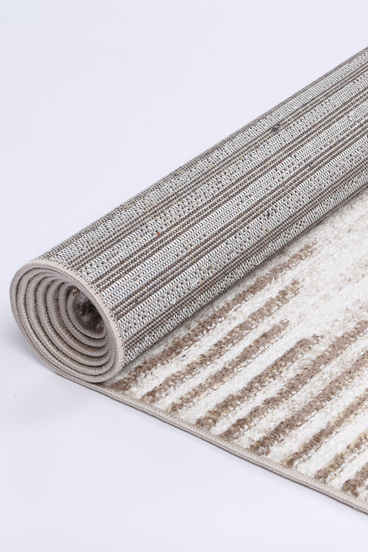 Windjana Abstract Diamond Latte Rug