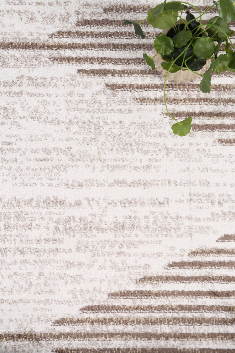 Windjana Abstract Diamond Latte Rug