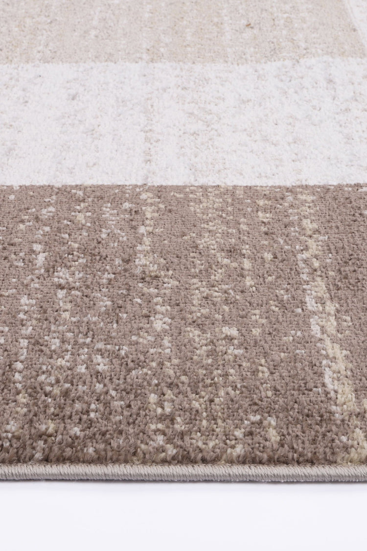 Windjana Abstract Geometric Beige Rug