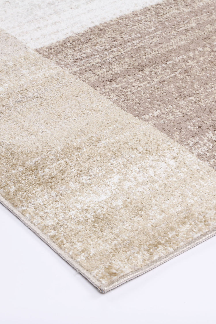 Windjana Abstract Geometric Beige Rug