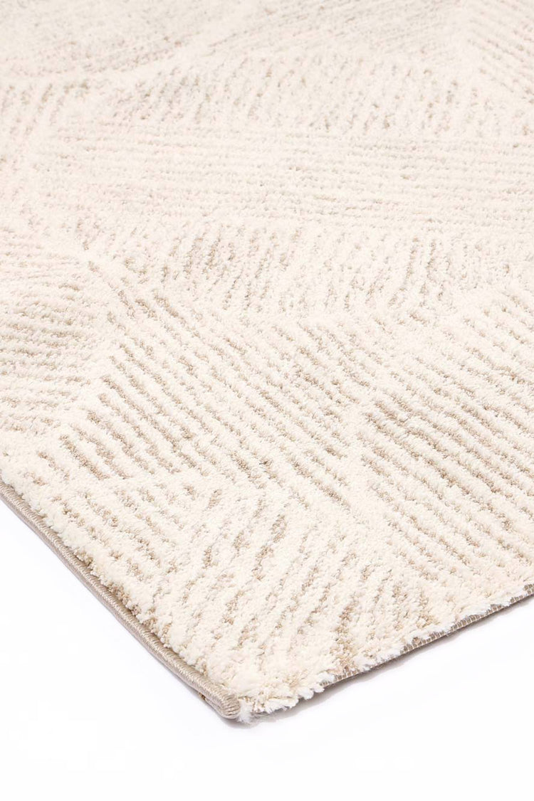 Verve Cream Geometric Rug