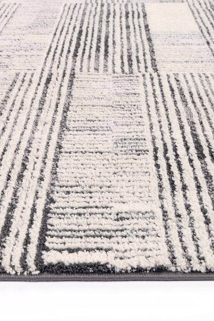 Verve Light Grey Brick Rug