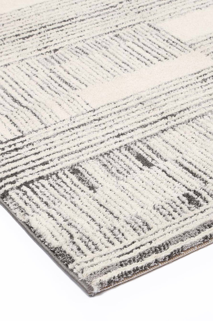 Verve Light Grey Brick Rug