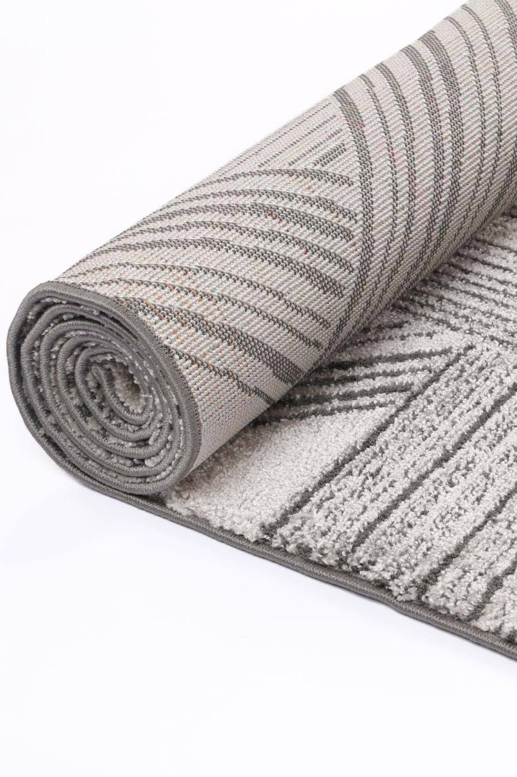 Verve Grey Geometric Rug