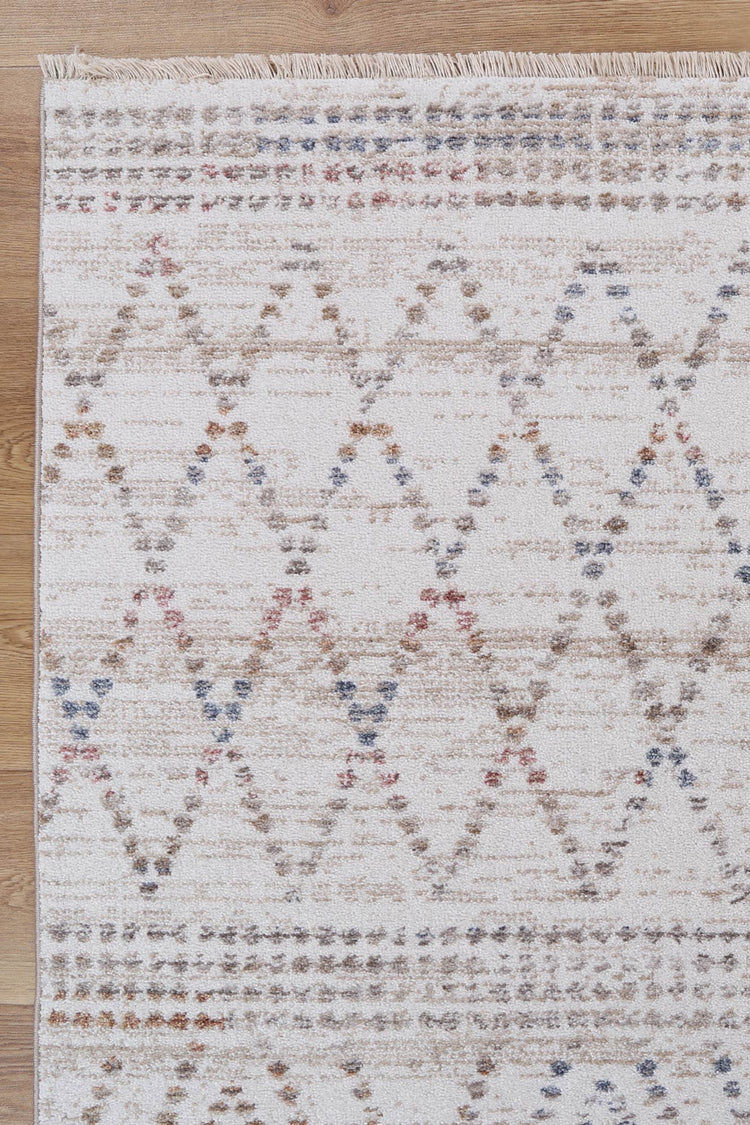 Annapolis Tabriz Beige Geometric Soft Rug