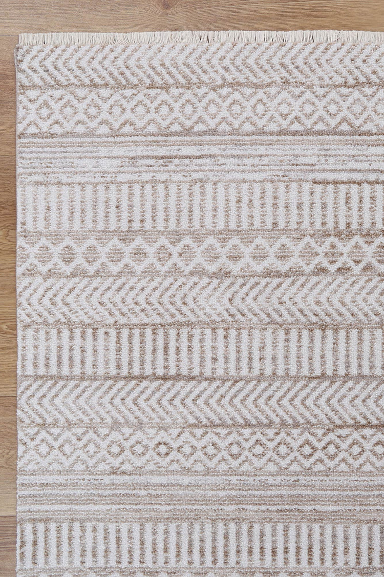 Annapolis KermanBeige Tribal Soft Rug