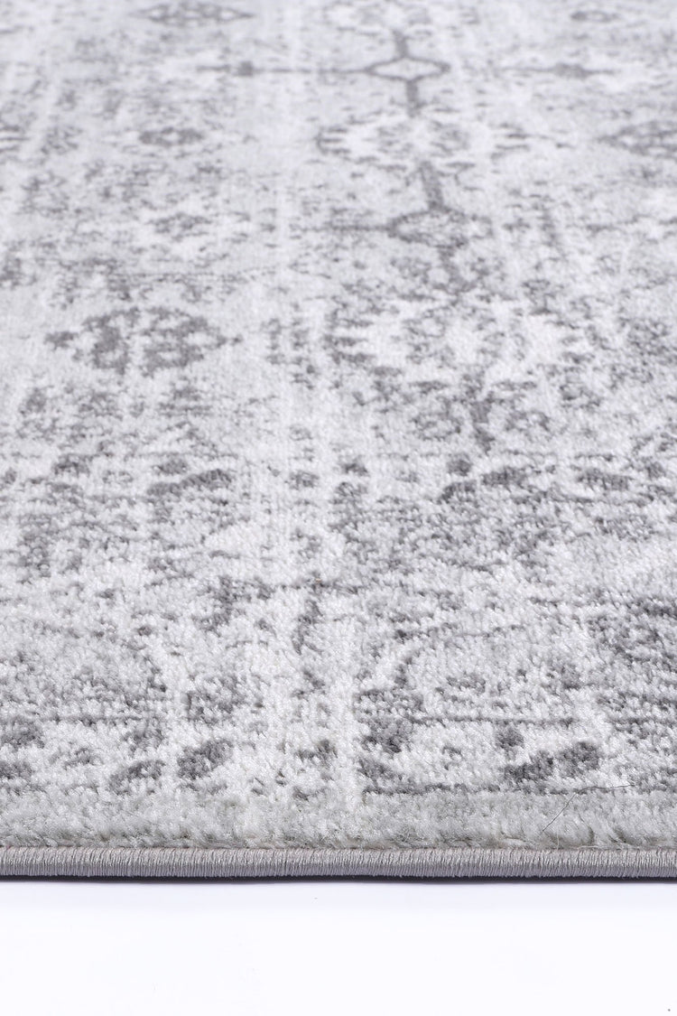 Ligures Grey White Ancient Rug
