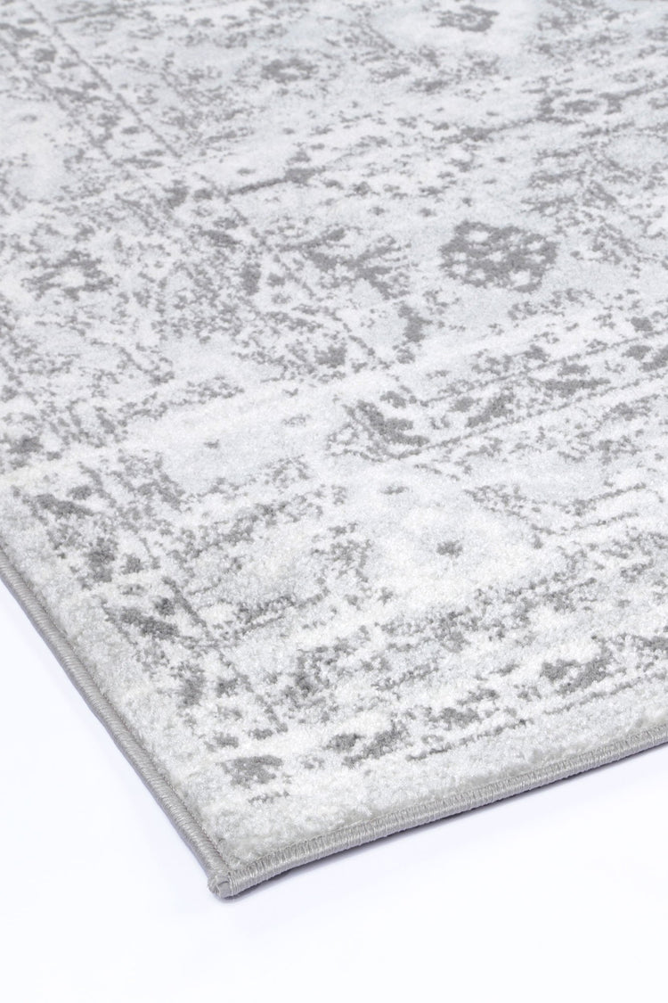 Ligures Grey White Ancient Rug
