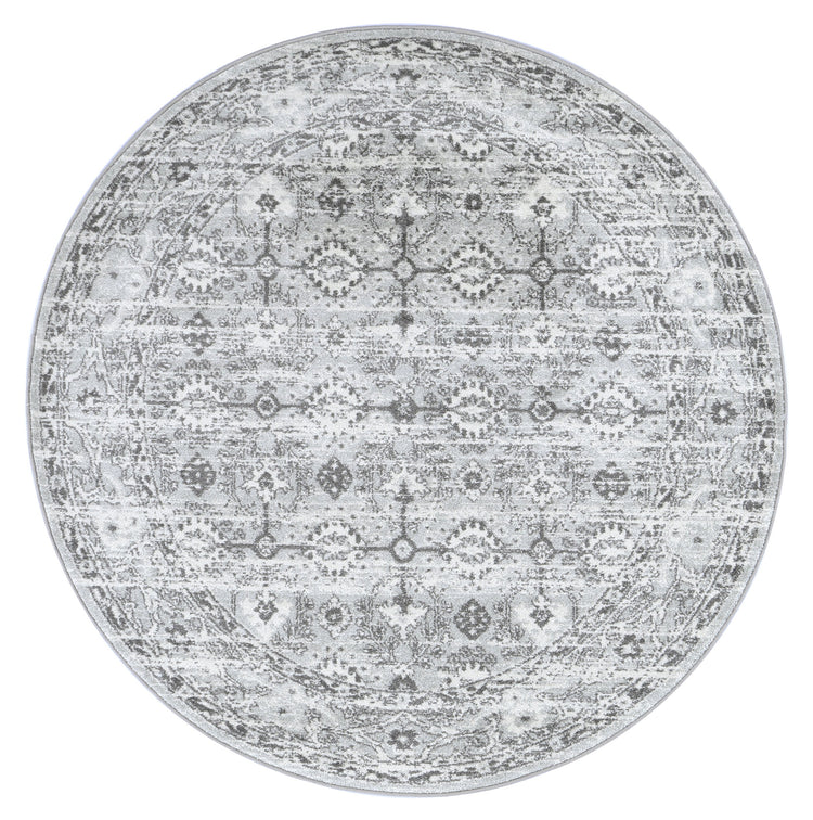 Ligures Grey White Ancient Rug