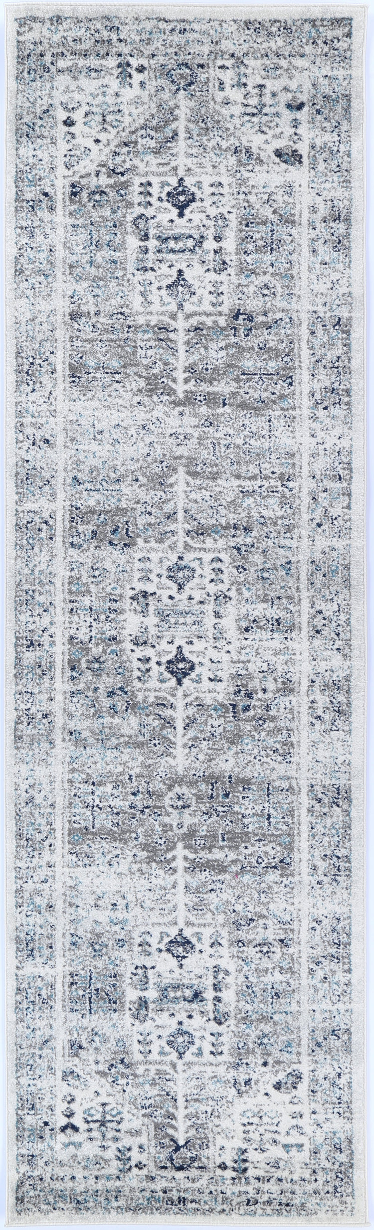 Ligures Cream Blue Traditional Rug