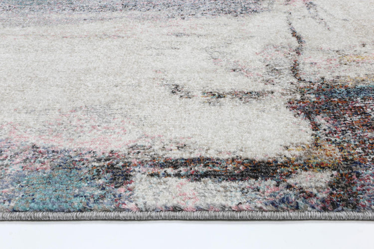 Aveza Abstract Grey Rug