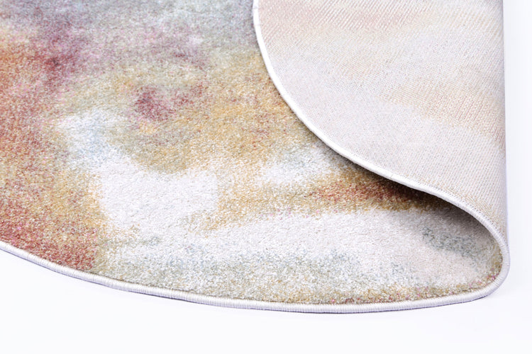 Windsor Water Art Multi Round Rug