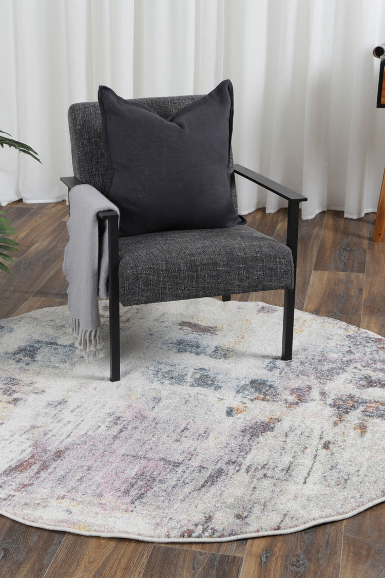 Windsor Abstract Multi Round Rug