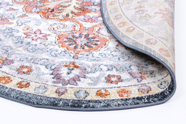 Windsor Vintage Multi Round Rug