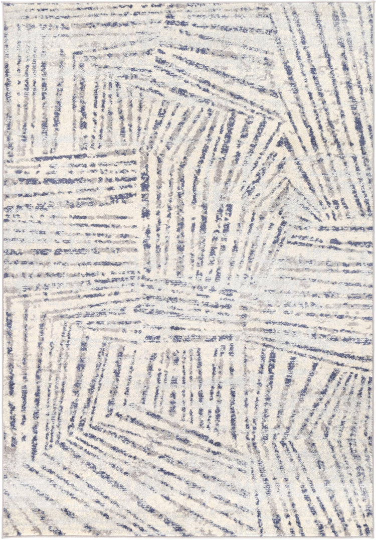 Palermo Vallo Grey Blue Rug