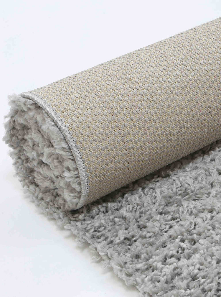 Alpine Shaggy Silver Grey Rug