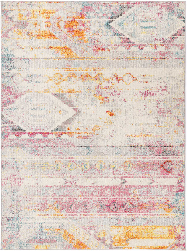 Micah Multi Sunset Geometric Rug